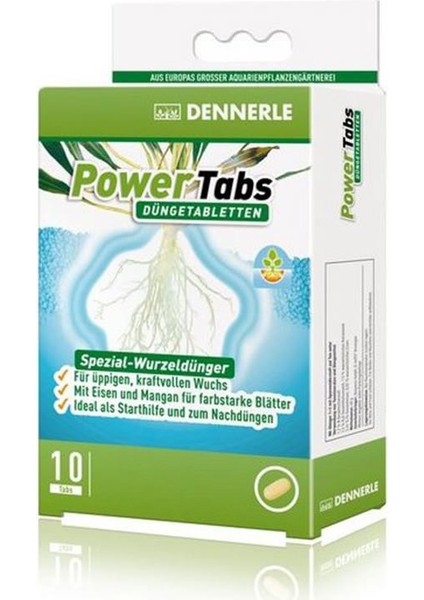 4556 Power Tabs - Tablet Formunda Bitki Gübresi (10 tablet)