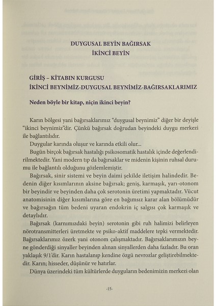 Duygusal Beyin: Bağırsak - Hüseyin Nazlıkul