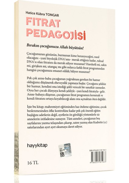 Fıtrat Pedagojisi - Hatice Kübra Tongar