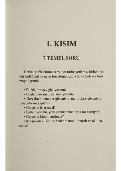 Aklındakini Okuyabilirim! - David J. Lieberman
