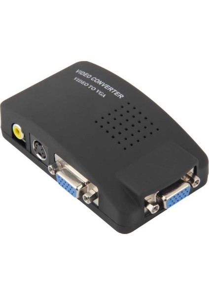 4870 Av Rca to Vga Video Çevirici Dönüştürücü Adaptör