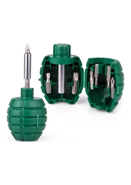 El Bombası Şeklinde Tornavida Seti