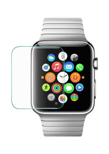 Apple Watch Uyumlu 42Mm Kırılmaz Cam Ekran Koruyucu