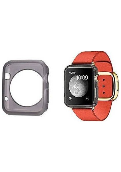 Apple Watch Uyumlu 42 Mm Kılıf Ultra İnce Silikon Tpu