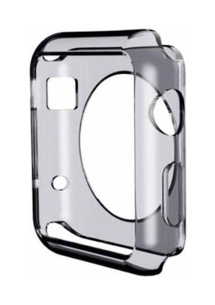 Apple Watch Uyumlu 38 Mm Kılıf Ultra İnce Silikon Tpu + Kırılmaz Cam fiyatları