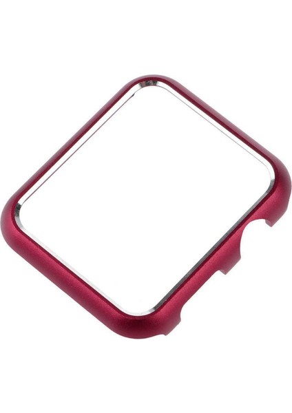 Apple Watch Uyumlu 2 42Mm Sert İnce Rubber Kılıf Watc 2 42Mm + Kırılmaz Cam modelleri