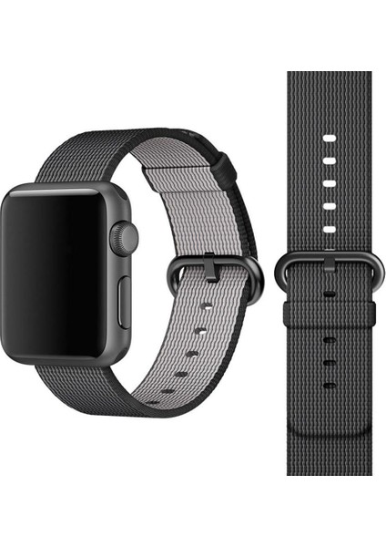 Apple Watch Uyumlu 38Mm İp Orme Kordon 38 Mm Kayıs