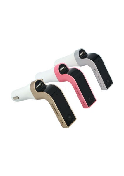 Carg7 Bluetooth Araç FM Transmitter Usb Girişli