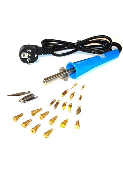 Zd-972A Ahşap Ağaç Yakma Havyası 40Watt