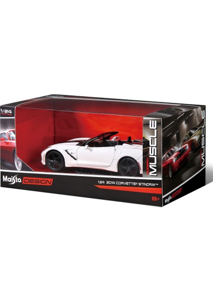 1:24 2014 Corvette Stingray Model Araba