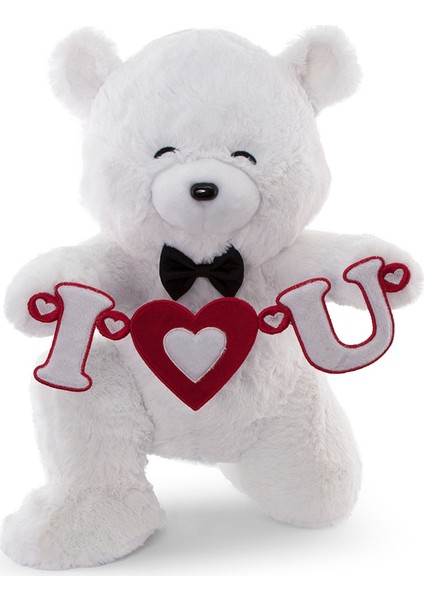 Sevgiliye Hediye Fluffy I Love You Serenat Ayı 45 cm