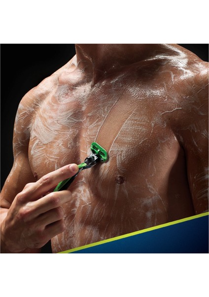 Body Vücut İçin 4'lü Tıraş Bıçağı