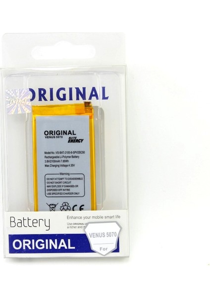 Energy Vestel Venus V3 5070 Batarya Pil