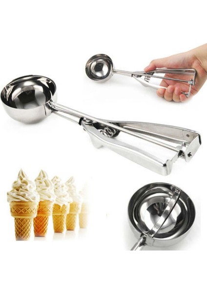 Dondurma Kepçesi Seti Çap 6 Cm Large