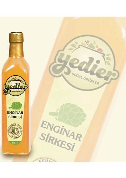 Yedier Enginar Sirkesi 1 Kutu 500 ml