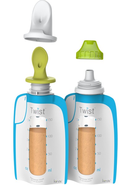 Twist Pouches™Süt Saklama Poşeti 40 Adet