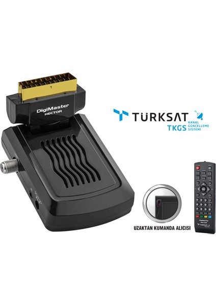 Micro-Hector Altın Uçlu Scart Uydu