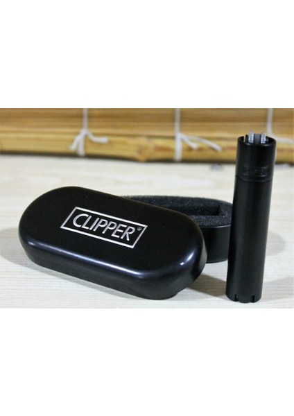 Clipper Metal Çakmak Siyah Mat fiyatları