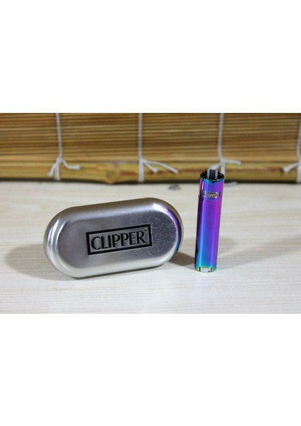 Clipper Metal Çakmak Gökkuşağı