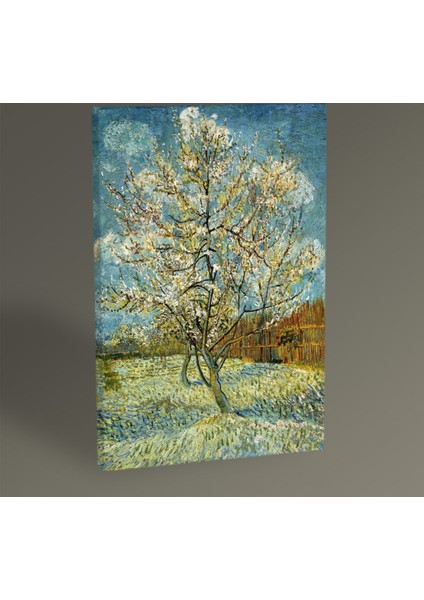 Vincent Van Gogh Şeftali Ağacı Tablo 30 x 20 cm