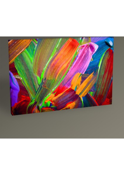 Renkli Soyut Tablo 30 x 20 cm