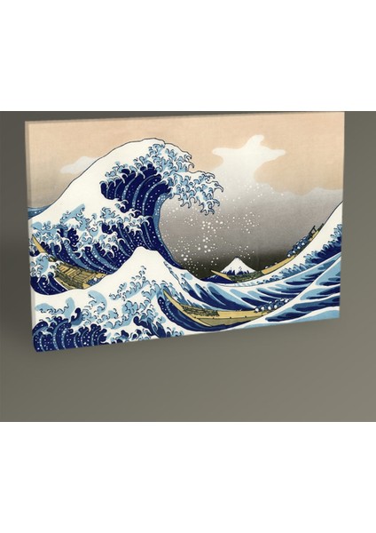 Tablo 360 Katsushika Hokusai Great Wave 30 x 20 cm