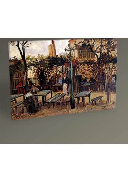 Vincent Van Gogh La Guinguette Tablo 30 x 20 cm