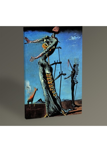 Salvador Dali The Burning Giraffe 30 x 20 cm