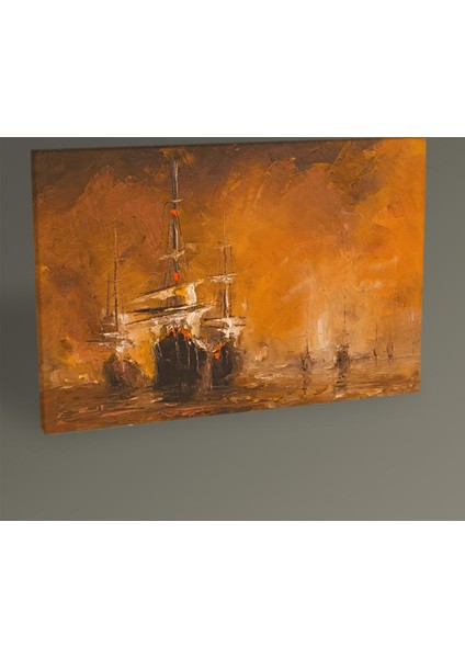 Soyut Tekneler Tablo 30 x 20 cm