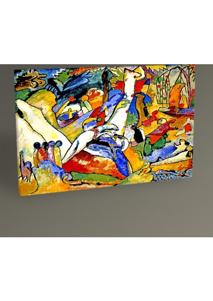 Wassily Kandinsky Kompozisyon Tablo 30 x 20 cm