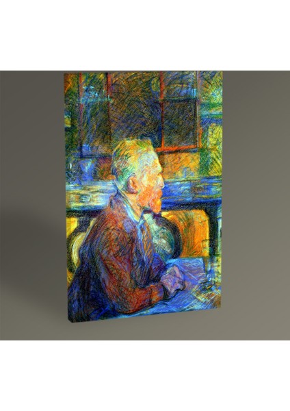 Henri De Toulouse-Lautrec Portrait Of Vincent Van Gogh 30 x 20 cm
