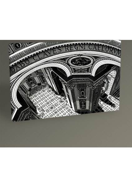 Tablo360 Mc Escher St. Peter- Rome 30 x 20 cm