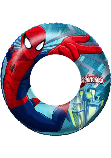 Ultimate Spiderman Swim Ring - Bestway 98003 Örümcek Adam Şişme Can Simidi 56 cm