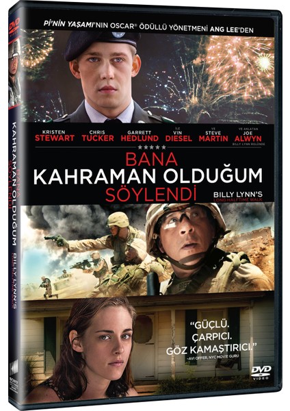 Billy Lynn’s Long Halftime Walk - Bana Kahraman Olduğum Söylendi Dvd