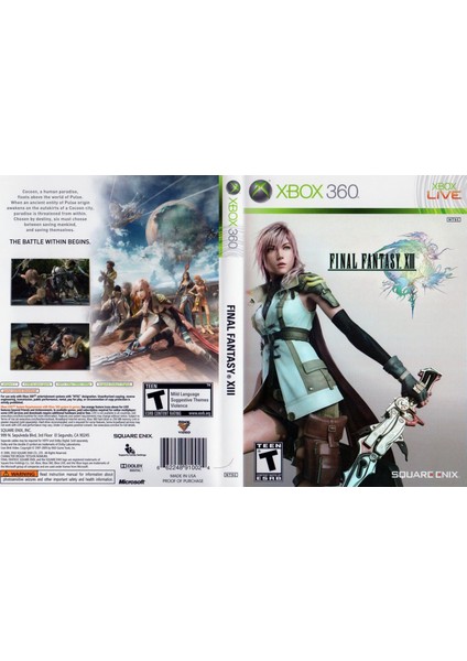 Final Fantasy Xııı Xbox 360 fiyatları