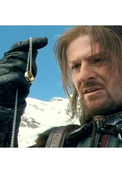 Lord Of The Rings Sırlar Yüzüğü Yüzüklerin Efendisi Yüzük Hobbit Güç Yüzüğü Silver