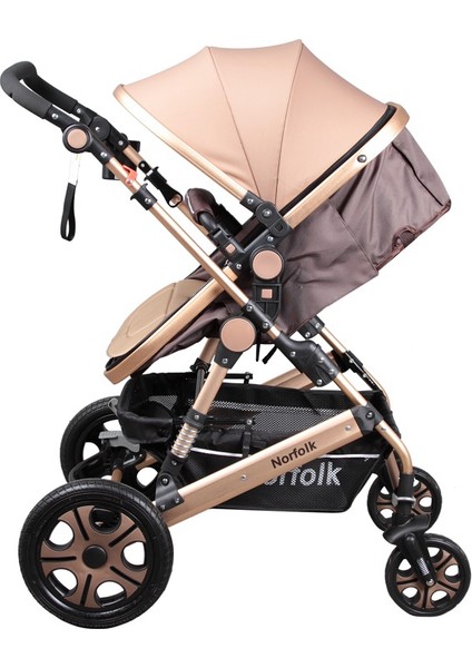 Baby Voyage Air Luxury 5 İn1 Travel Sistem Bebek Arabası - Kahve fiyatları