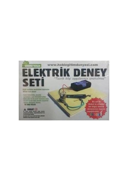 Hobi Eğitim Dünyası Hepsi Dahice Elektrik Deney Seti