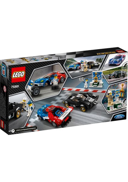 Speed Champions 75881 2016 Ford GT & 1966 Ford GT40
