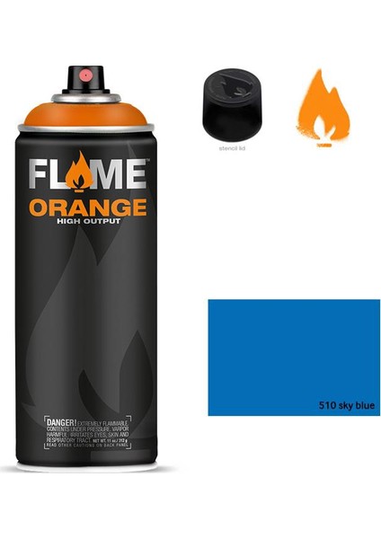 Sprey Boya 400 ML Fo-510 Sky Blue