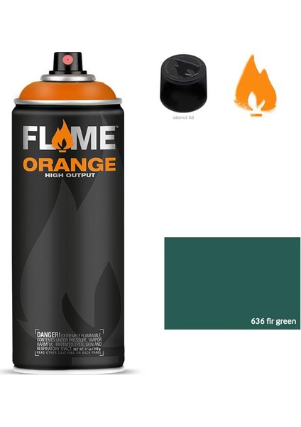 Sprey Boya 400 ML Fo-636 Fir Green
