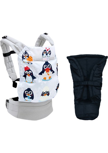 Mutlu Penguenler Yenidoğan Set Ergonomik Kanguru