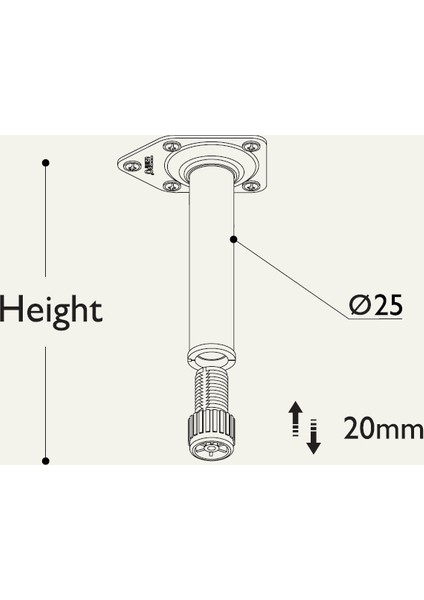 Mobilya Ayağı 15.162 fiyatları