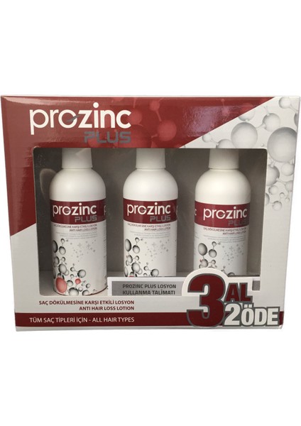 Prozinc Plus Saç Losyonu 150 ml 3 Al 2 Öde