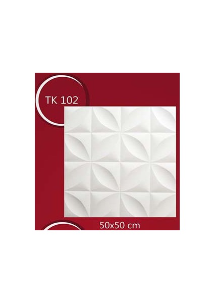 Yapıstore Tavan Ve Duvar Kaplama Yonca 50X50 1.M2