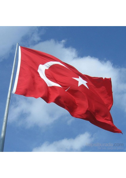 - Türk Bayrağı Alpaka Kumaş 70x105Cm
