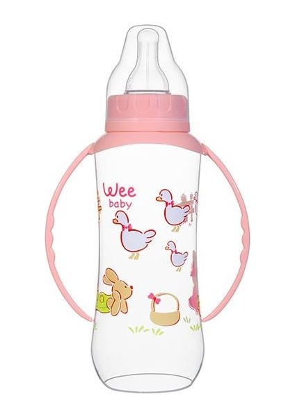 745 Kulplu Pp Plastik Biberon 270 ml
