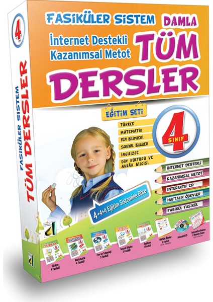 Fasiküler Sistem Damla Tüm Dersler 4. Sınıf
