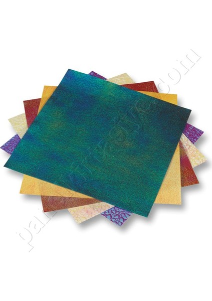 Yanar Döner Elişi Kağıdı 14X14 Cm 50 Tabaka Dot&Crystal Embossıng 3114