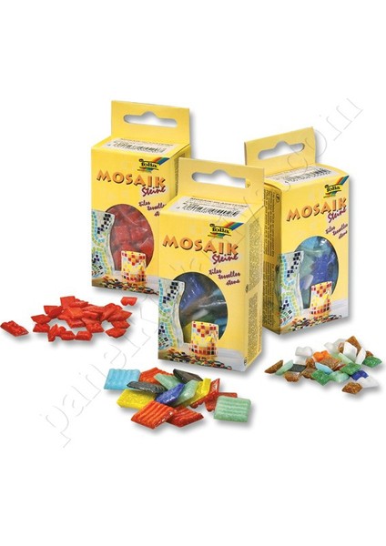 Mozaik 300 Parça 10 Renk 10X10 Mm 5509